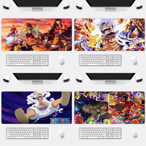 Anime O-ONE Luffy P-PIECE Anti-Slip Large Mousepad